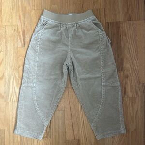 Zara Boy's Beige Corduroy Pants